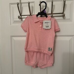 Disney Pink Baby Polo Shirt